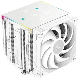 DEEPCOOL｜ディープクール CPUクーラー 120mmファンx2 [LGA2066/2011-3/2011/1851/1700/1200/1155/1151/1150・AM5/AM4] AK620 DIGITAL PRO WH ホワイト R-AK620-WHAPMN-G