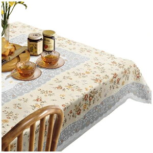 明和グラビア|MEIWA GRAVURE テーブルクロス 135×185cm MGプリントレース オルシア 樹脂製