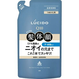マンダム｜mandom ルシード 全身デオウォッシュ 詰替用 380ml