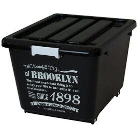 和泉化成｜IZUMI KASEI 収納ボックス フタ付き 1898 幅39×奥行50×高さ32cm ブルックリンボックス