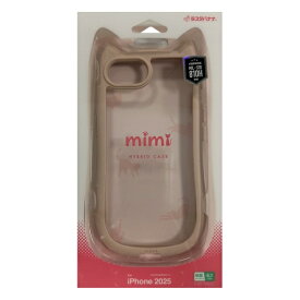 ラスタバナナ｜RastaBanana iPhone 17e/16e mimi 猫耳ハイブリッドケース TPU×PC MIL規格準拠 スモーキーピンク