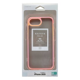 ラスタバナナ｜RastaBanana iPhone 16e aurora ハイブリッドケース TPU×PC オーロラフレーム ピンククリア