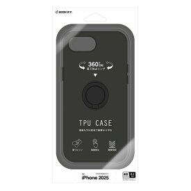 ラスタバナナ｜RastaBanana iPhone 16e TPUリングケース ブラック