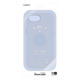 ラスタバナナ｜RastaBanana iPhone 16e TPUリングケース スモーキーブルー