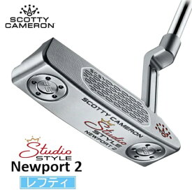 【エントリーで最大全額ポイント還元｜7/18迄】 スコッティキャメロン｜Scotty Cameron レフティ パター 25 SS Newport 2 ニューポート2 [34インチ /ユニセックス /左利き用]
