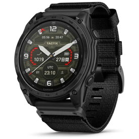 【エントリーで最大2万ポイント当たる｜1/20まで】 GARMIN｜ガーミン Tactix 8（タクティクス 8）AMOLED 51mm GPSスマートウォッチ Black 010-03406-12【Suica対応】