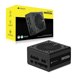 CORSAIR�b�R���Z�A PC�d�� RM1000e 2025 �u���b�N CP-9020297-JP [1000W /ATX /Cybenetics Gold]