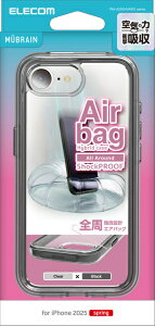 ELECOMbGR iPhone 16e nCubhP[X MUBRAIN ubN×NA