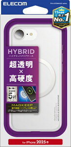 ELECOMbGR iPhone 16e nCubhP[X MAGKEEP zCg