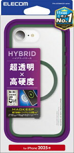 ELECOMbGR iPhone 16e nCubhP[X t[ MAGKEEP fB[vO[