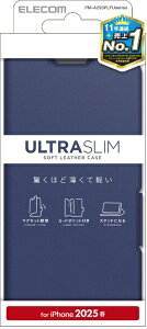 ELECOMbGR iPhone 16e \tgU[P[X ^ Εt lCr[