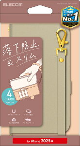 ELECOMbGR iPhone 16e \tgU[P[X  nhXgbvt O[W