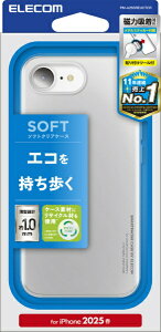 ELECOMbGR iPhone 16e \tgP[X TCNf ^XebJ[t NA