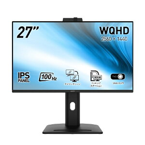 MSIbGGXAC USB-Cڑ PCj^[ EFuJ PRO MP275QPDG [27^ /WQHD(2560×1440j /Ch /100Hz]