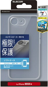 ELECOMbGR iPhone 16e \tgP[X Ɍ ^XebJ[t NA