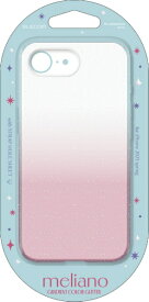 ELECOM｜エレコム iPhone 16e ソフトケース グラデーションカラー グリッター ピーチ