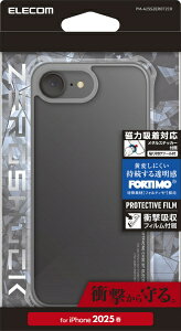 ELECOMbGR iPhone 16e ZEROSHOCK tHeB ^XebJ[t NA