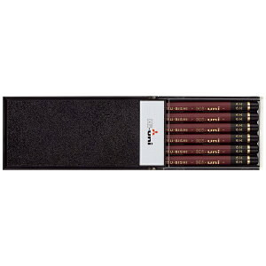 OHMbMITSUBISHI PENCIL Hi-uni M HU6H [6H /12{i1_[Xj][HU6H]