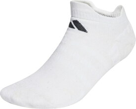 アディダス｜adidas 男女兼用 テニス ローカッ トクッションソックス 1足 ホワイト EVZ95 [ユニセックス /Mサイズ]
