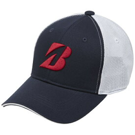 ブリヂストン｜BRIDGESTONE メンズ プロモデル キャップハーフメッシュ トリコロール CPG25D [メンズ /フリーサイズ：約56〜59cm]【返品交換不可】