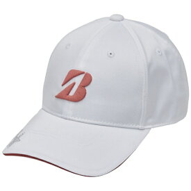 ブリヂストン｜BRIDGESTONE レディース プロモデルキャップ ホワイト×ピンク CPG25L [レディース /フリーサイズ：約54〜58cm]【返品交換不可】