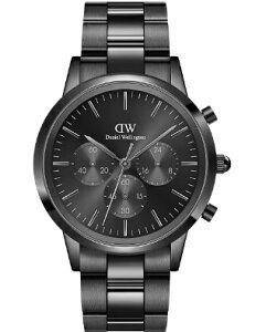 Daniel Wellington�b�_�j�G���E�F�����g�� Iconic Chrono 42 B BK DW00100642