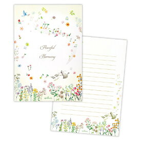 ニホンホールマーク｜Hallmark レターパッド コンフォート&ピース ピースフルハーモニー EEP-827-908