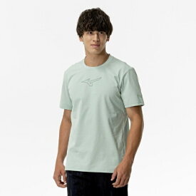 【エントリーで最大全額ポイント還元｜7/18迄】 mizuno｜ミズノ メンズ ソフトドライTシャツ フロスティグリーン 32MAC026 [メンズ /2XLサイズ]【返品交換不可】