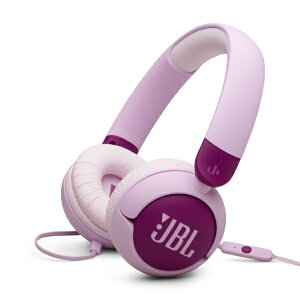 JBL�b�W�F�C�r�[�G�� �q�ǂ��p�w�b�h�z�� �p�[�v�� JBLJR320PUR [�I�[�o�[�w�b�h�^ /��3.5mm �~�j�v���O]