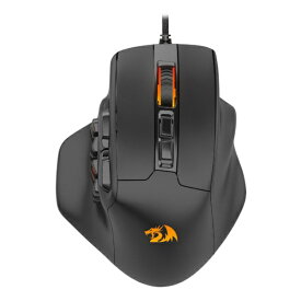 REDRAGON｜レッドラゴン ゲーミングマウス M811 Aatrox MMO Wired ブラック M811-RGBTI [光学式 /有線 /15ボタン /USB]
