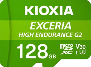 KIOXIAbLINVA microSDXCJ[h EXCERIA HIGH ENDURANCE G2iGNZAnCGfX) KEMU-B128G [Class10 /128GB]
