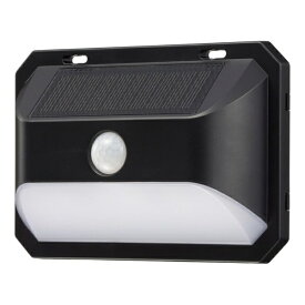 オーム電機｜OHM ELECTRIC LEDセンサーウォールライトソーラー400ルーメン オーム電機 LS-B400JW-SD2