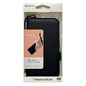 ラスタバナナ｜RastaBanana Galaxy A25 5G ハンドストラップ付き手帳型ケース ブラック 8715GA25BHSBK