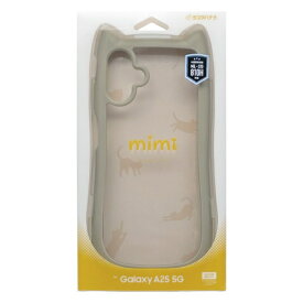 ラスタバナナ｜RastaBanana Galaxy A25 5G mimi 猫耳ハイブリッドケース TPU×PC MIL規格準拠 トープ 8735GA25HPTA