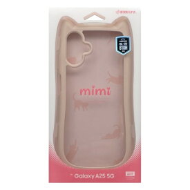 ラスタバナナ｜RastaBanana Galaxy A25 5G mimi 猫耳ハイブリッドケース TPU×PC MIL規格準拠 スモーキーピンク 8736GA25HPSPK