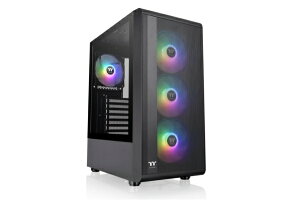 THERMALTAKEbT[}eCN PCP[X [ATX /Micro ATX /Mini-ITX] S200 TG ARGB Plus ubN CA-1X2-00M1WN-01
