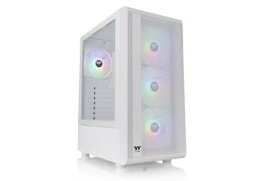 THERMALTAKEbT[}eCN PCP[X [ATX /Micro ATX /Mini-ITX] S200 TG ARGB Plus Snow Edition zCg CA-1X2-00M6WN-01