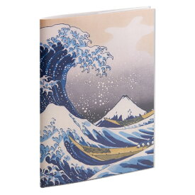 セキセイ｜SEKISEI 雅風 カバーノート＜Great Wave＞ セミB5 KH-2485-00