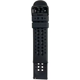 AMAZFIT｜アマズフィット 二重穴 シリコンバンド 22m ブラック sp200061-S16-C01