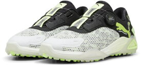 プーマ｜PUMA ゴルフシューズ シャドウキャットニトロ ディスク PUMA White-PUMA Black-Fizzy Apple 310219 [メンズ /27.0cm /幅:3E]