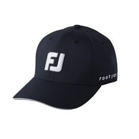 フットジョイ｜FootJoy シューアイコン ベーシックキャップ ブラック FH25ABSC [メンズ /Free(57-59cm)]
