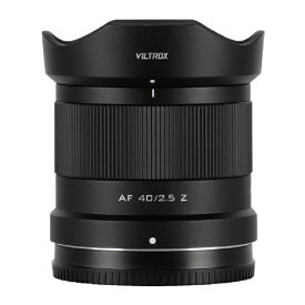 VILTROX｜ビルトロックス Viltrox AF 40mm F2.5 AIR ニコンZマウント ブラック [ニコンZ /単焦点レンズ]