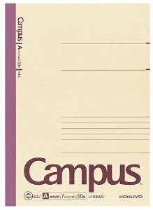 KOKUYO�b�R�N�� �Đ����L�����p�X�m�[�g6��50��A�r �m-E5AN Campus(R)