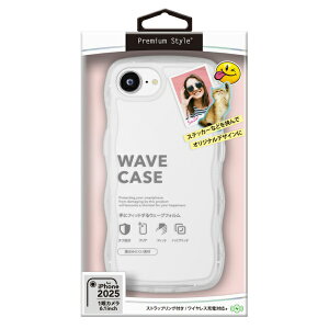 PGA�b�s�[�W�[�G�[ iPhone 17e/16e �E�F�[�u�P�[�X Premium Style �N���A PG-25KWPT01CL