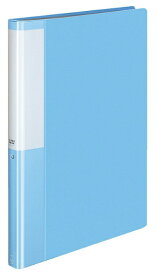 KOKUYO｜コクヨ クリヤーブック 固A4・40枚LB P3ラ-L40NLB POSITY ライトブルー