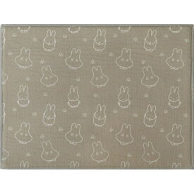 オカトー｜OKATO miffy 吸水水切りマット 30×40　おばけごっこ グレー