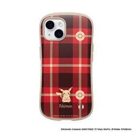HAMEE｜ハミィ [iPhone 14専用]ポケットモンスター/ポケモン iFace First Classケース iFace チェック/レッド 41-984123
