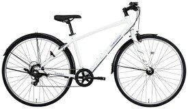 THIRDBIKES｜サードバイクス 27型 クロスバイク フェスクロスプラス FESCROSS PLUS ホワイト [6段変速]【キャンセル・返品不可】 【代金引換配送不可】