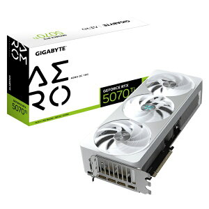 GIGABYTEbMKoCg OtBbN{[h GeForce RTX 5070 Ti AERO OC 16G GV-N507TAERO OC-16GD [GeForce RTXV[Y /16GB] yzsz