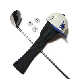 NEW ERA｜ニューエラ フェアウェイウッド用 ヘッドカバーロサンゼルス・ドジャース クロームホワイト×ダークロイヤル 14393710